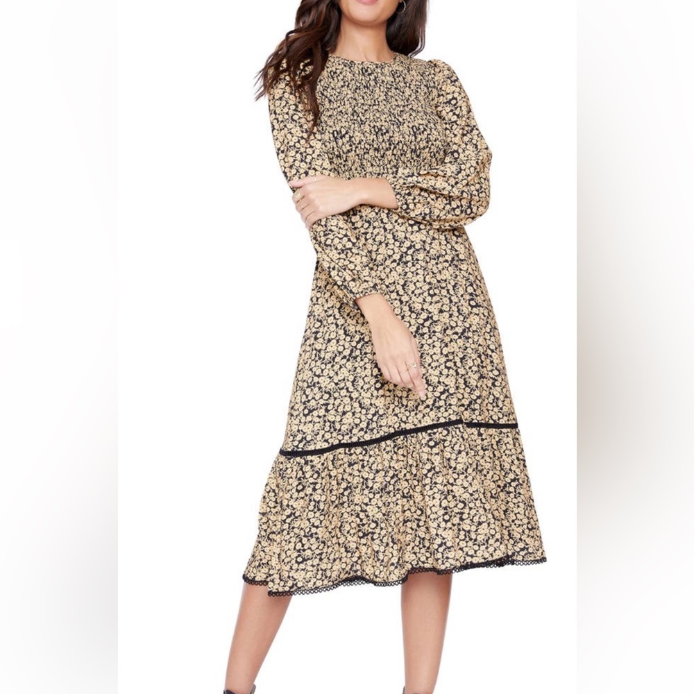 Lost and Wander XS smocked dress